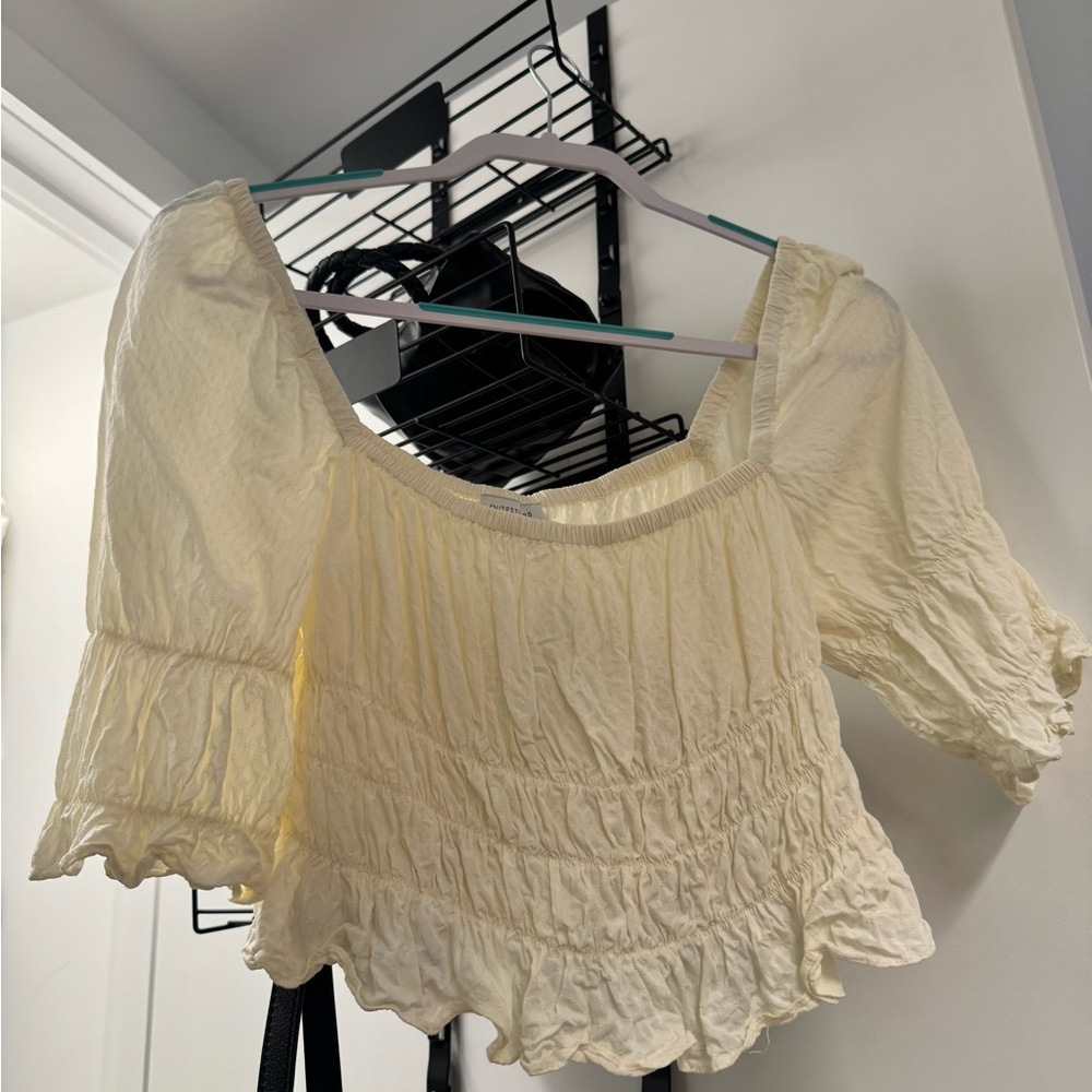Urban Outfitters Cream Blouse